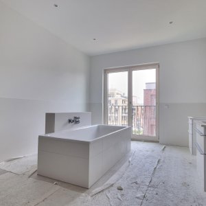 Bad mit freistehender Wanne