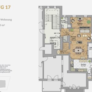 Wohnung17-OG- 5 Zimmer