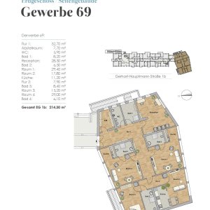 Grundriss Einheit 69