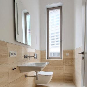 Gäste-WC mit Tageslicht