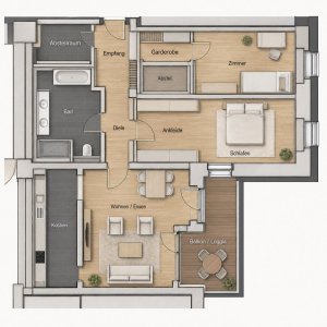 schematischer Grundriss 