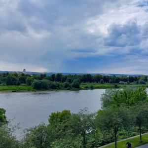 Ausblick auf Elbe