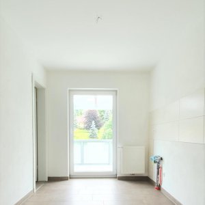 Bsp. Küche mit Balkon und Abstellkammer