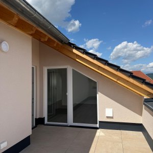 große Dachterrasse
