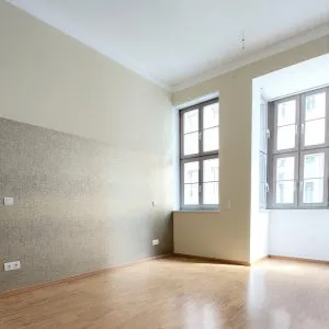 Schlafzimmer mit Erker