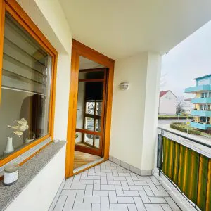 heller Balkon 