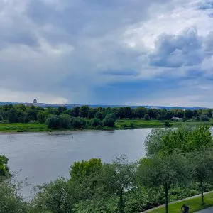 Ausblick auf Elbe