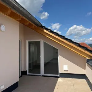 große Dachterrasse