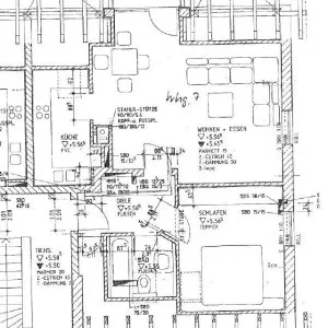 Grundriss WE 7