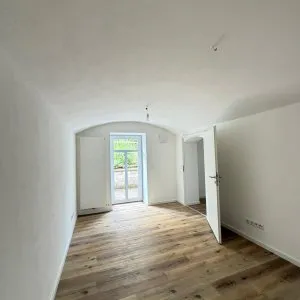 Schlafzimmer mit Terrasse