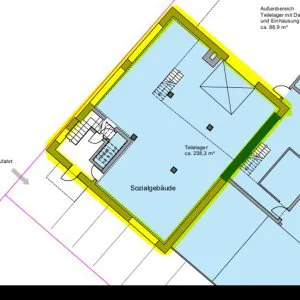 Sozialgebäude EG